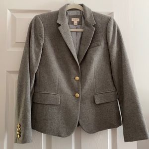 Grey Blazer J Crew size 4